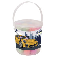 Крейда кольорова Street Drift 12 шт JUMBO в відрі YES (400512)