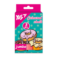 Крейда кольорова Sweet Cream 3 шт JUMBO YES (400493)