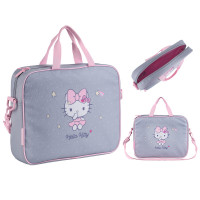 Шкільна текстильна сумка-портфель Kite Hello Kitty (HK25-589-1)