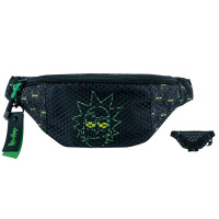 Сумка-бананка Kite NEW Education teens Rick and Morty 13x31x8 (RM24-2770)