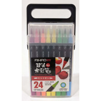 Набір скетч-маркерів 24 шт. для малювання двосторонніх Aihao sketchmarker код: CP600-24