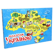 Настільна гра Подорож Україною українською мовою Strateg (59)