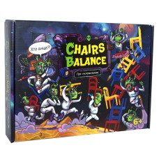 Настільна гра Chairs Balance українською мовою Strateg (30408)