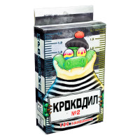 Настільна гра Крокодил №2 на украинском языке Strateg (30725)