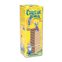 Настільна гра Strateg Дженга Cheese Jenga 48 брусків (30718)