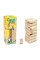 Настільна гра Strateg Дженга Cheese Jenga 48 брусків (30718)