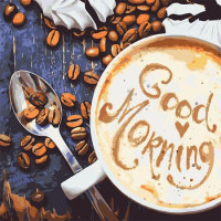 Картина по номерам Натюрморт Good Morning в термопакете 40*40см в термопакете ТМ Идейка Украина (KHO5523)