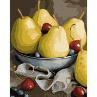 Набор картина за номерами Натюрморт с грушами 40*50 см SANTI (953925)