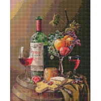 Алмазная мозаика Романтический ужин ©MariaGordeevaART Идейка 40х50 (AMO7426)