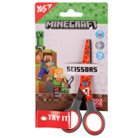 Ножиці Minecraft 13см з принтом на лезі червоні YES (480424)