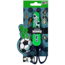 Ножиці Yes Football 13 см у футлярі (480486)