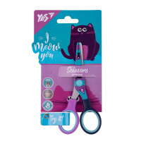 Ножницы YES Kittycon 13см с принтом на лезвии (480412)