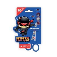 Ножиці 13см з принтом на лезі Ninja Yes (480427)