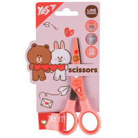 Ножницы Line Friends 13см с принтом на лезвии YES (480441)
