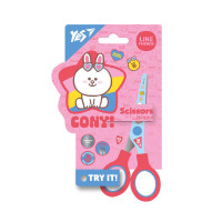 Ножницы Line friends 13см с принтом на лезвии Yes (480429)