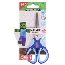 Ножиці Minecraft 13см з гумовими вставками Yes (480459)