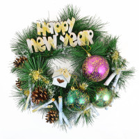 Венок Yes Fun "Happy New Year" d-15 см код: 904321