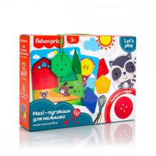 Гра-шнурівка Fisher-Price Maxi-гудзики Владі Тойс (VT2905-14)
