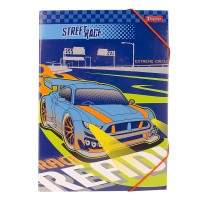 Папка для праці 1 Вересня картонна А4 "Street race" код:491893