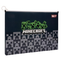 Папка-конверт Yes А4 на блискавці Minecraft Creepers (492349)