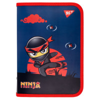 Папка для зошитів пласт. на блискавці В5 Ninja YES (492154)