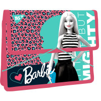 Папка для тетрадей YES пласт. на резинке В5 "Barbie" код: 491824