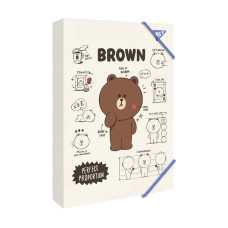 Папка для праці картонна A4 Line friends Yes (500232)
