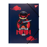 Папка на резинці Ninja синя A4 YES (492218)