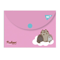 Папка конверт на кнопке Pusheen B7 YES (492263)