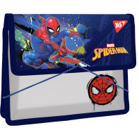 Папка для тетрадей YES пласт. на резинке В5 "Marvel" код: 491875