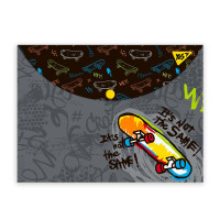 Папка-конверт на кнопке YES А4 Skate boom (492014)