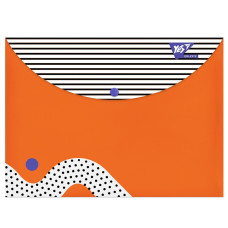 Папка-конверт YES на кнопке А4 Erudite (491933)