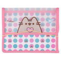 Папка для тетрадей на резинке пластиковая Pusheen Heart В5 YES (492209)