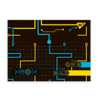Папка-конверт на кнопке YES А4 Ultrex (492019)