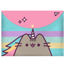 Папка-конверт на кнопці YES А4 Pusheen (491782)
