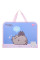 Папка-портфель FC на блискавці з тканинними ручками Pusheen Yes (492317)