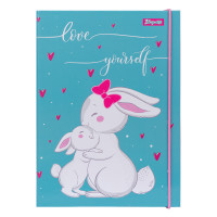 Папка для тетрадей 1Вересня картонная В5 Bunny (491834)