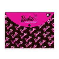 Папка-конверт на кнопке YES А4 Barbie (492002)