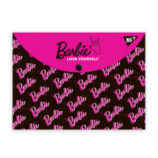 Папка-конверт на кнопке YES А4 Barbie (492002)