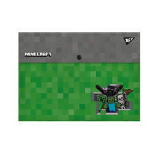 Папка-конверт YES А4 на кнопке Minecraft (492082)