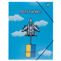 Папка A4 на гумці 8bit UA YES (492160)