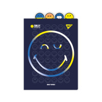 Папка-куточок А4 з фігурними роздільниками Smiley World YES (492180)