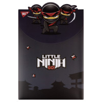 Папка конверт А4 на липучці Ninja вертикальна YES (492190)
