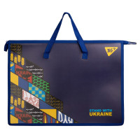 Папка портфель А3 з тканинними ручками Stand with Ukraine YES (492200)