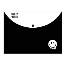 Папка-конверт Smiley World А4 на кнопці YES (492442)