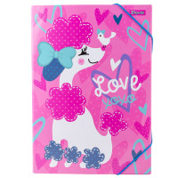 Папка для праці 1 Вересня картонна А4 "Love XOXO" код:491891