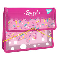 Папка для зошитів YES пласт. на резинці В5 Sweet Cream (491993)