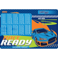 Подложка для стола 1Вересня детская Street race (таблица умножения) 1 Вересня (491863)