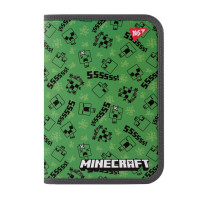 Папка для зошитів пластикова на блискавці Minecraft Creepers В5 YES (492203)