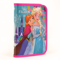 Папка для тетрадей пласт. на молнии В5 Frozen код: 491369